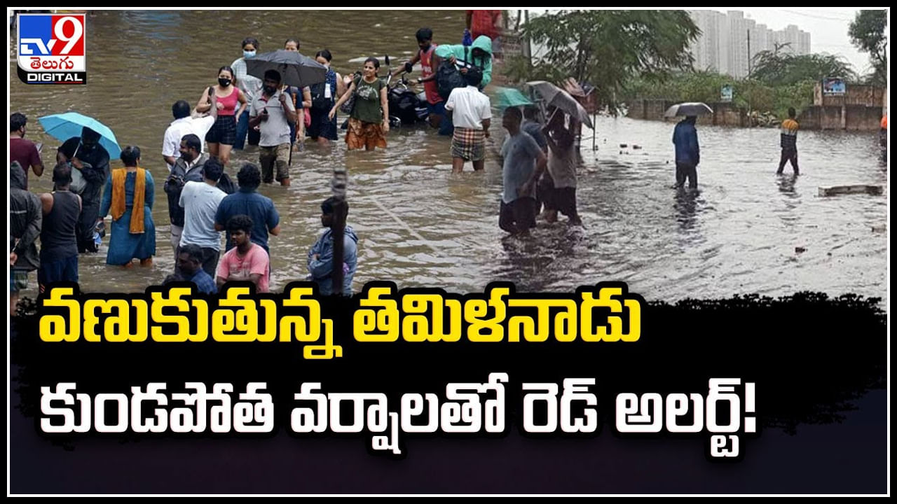 Tamil Nadu: తమిళనాడును వణికిస్తున్న కుండపోత వర్షాలు.! పలు జిల్లాల్లో ఆరెంజ్‌ అలర్ట్‌ జారీ