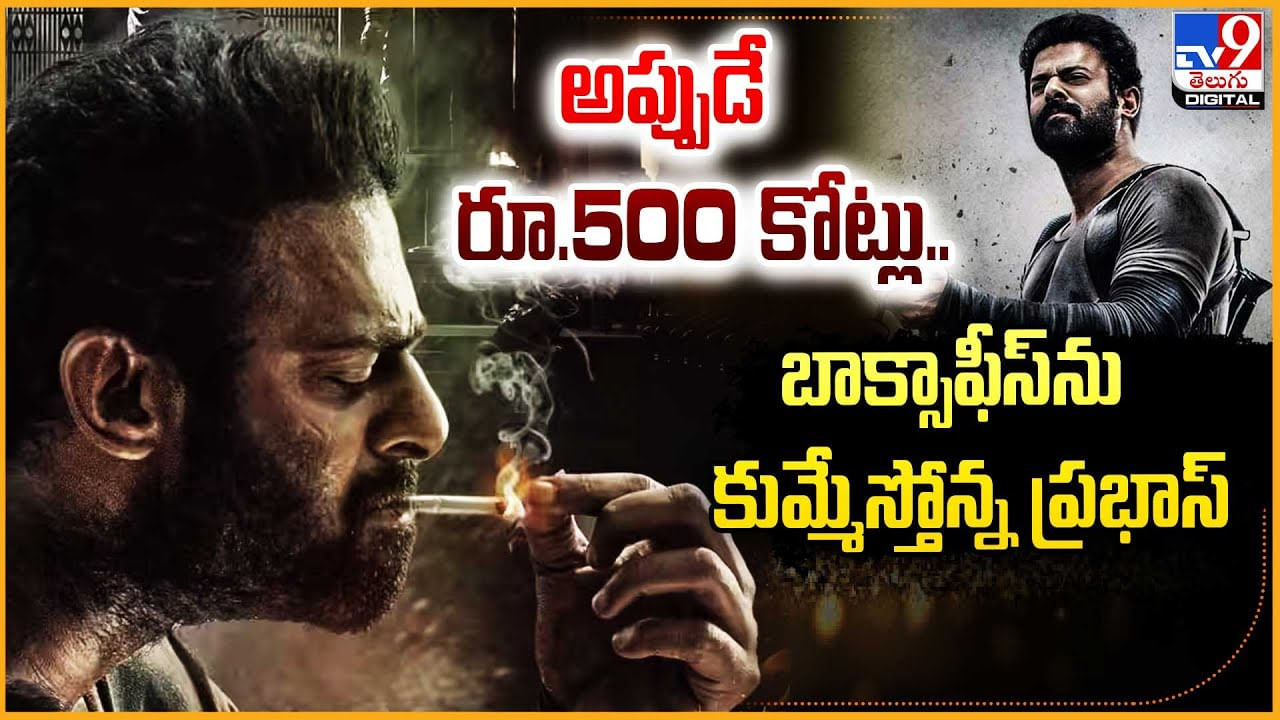 Prabhas - salaar collections: అప్పుడే 500కోట్లు.! బాక్సాఫీస్‌ను కుమ్మేస్తోన్న ప్రభాస్‌ సలార్..