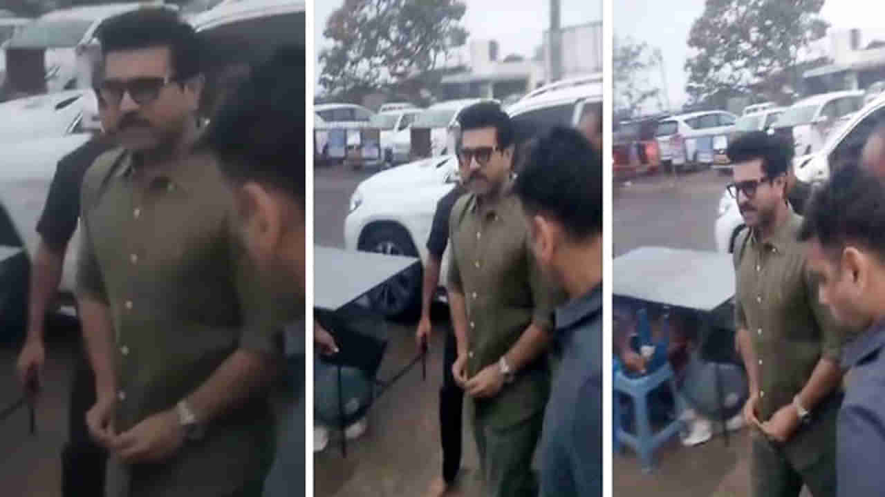 Ram Charan: గేమ్ ఛేంజర్ కోసం మైసూర్లో చెర్రీ మకాం.. చాముండేశ్వరి దర్శనం చేసుకున్న రామ్ చరణ్