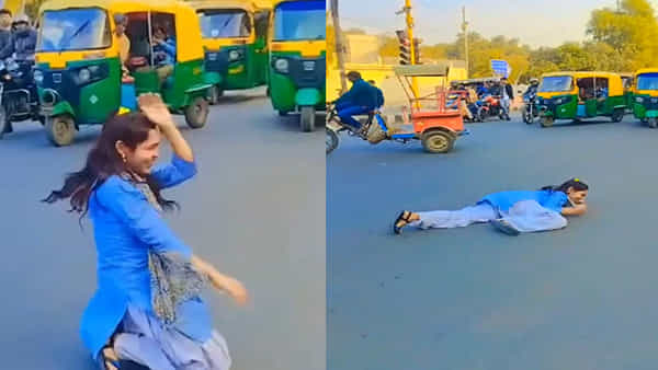 రీల్స్ పిచ్చితో రెచ్చిపోయిన యువతి.. రద్దీగా ఉండే రోడ్డుపై పడుకుని హల్చల్.. మండిపడుతున్న నెటిజన్లు..