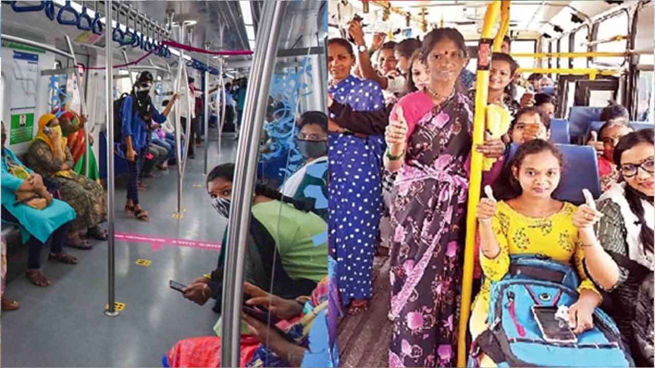 Hyderabad Metro Rail: ఆర్టీసీ ఉచితం ప్రయాణం అమలు వల్ల మెట్రోకు ఇంత ఎఫెక్ట్ ఉందా..?