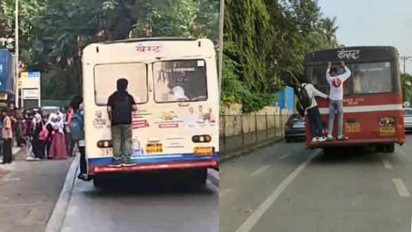 Viral Video: ఇవేం ఫీట్లు నాయనా.. కొంచెం అయితే ప్రాణాలే పోయేవి! వీడియో వైరల్