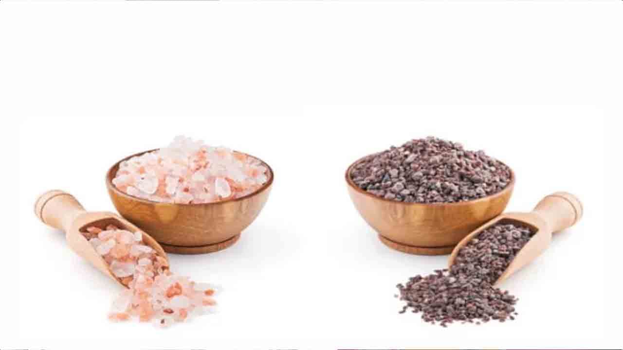 Black Salt Vs Pink Salt: రంగు మారుతున్న ఉప్పు.. పింక్ సాల్ట్ vs బ్లాక్ సాల్ట్.. ప్రయోజనాలు ఏంటో తెలుసా..?