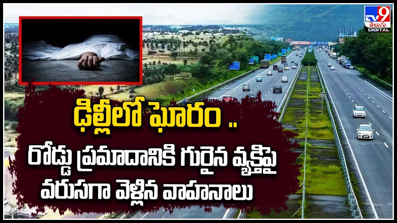 Delhi: ఢిల్లీలో ఘోరం.! వ్యక్తిపై వరుసగా వెళ్లిన వాహనాలు.. పొగమంచు కారణంగా కనిపించని మృతదేహం.