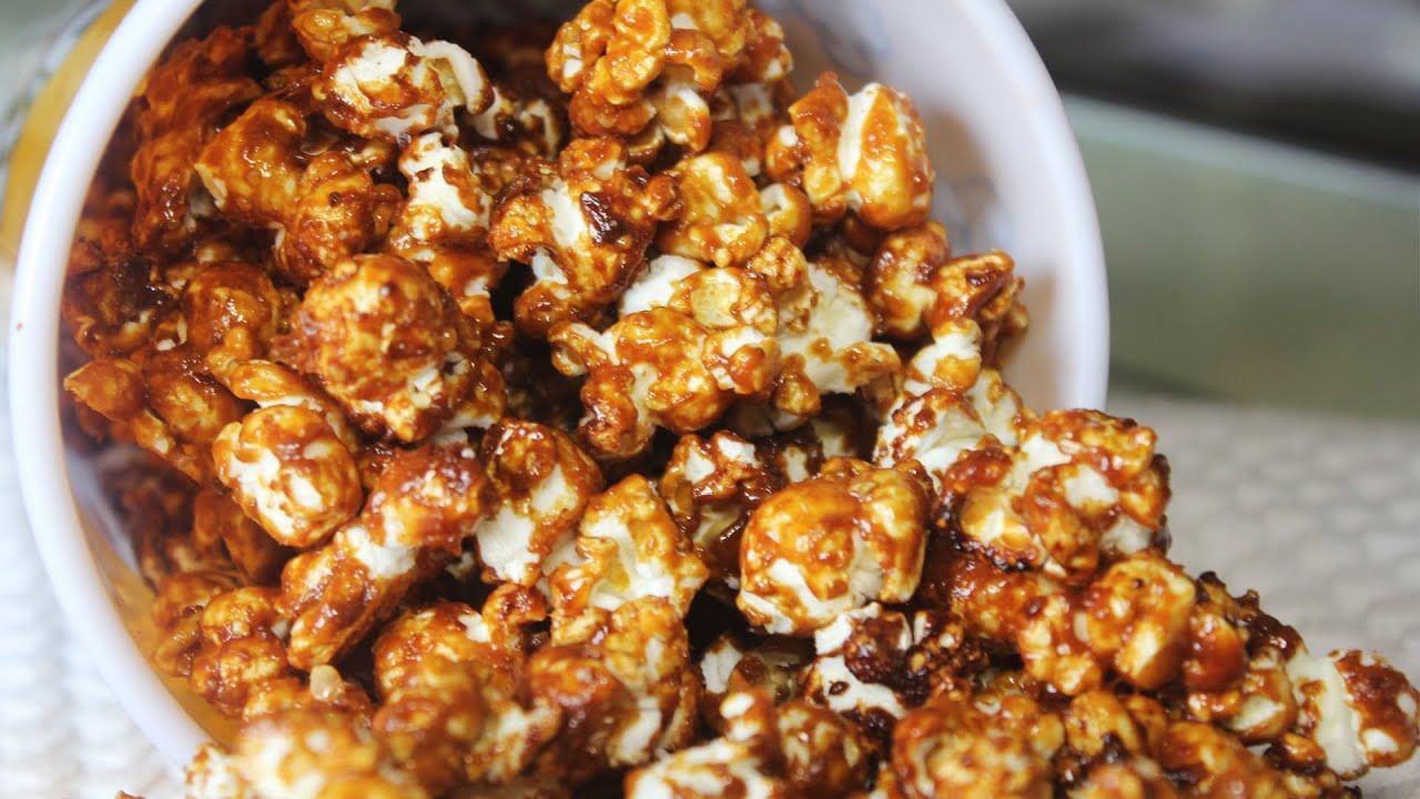 Caramel Popcorn: సినిమా హాల్స్‌లో లభించే క్యారమెల్ పాప్‌కార్న్.. ఇంట్లోనే ఈజీగా చేయొచ్చు!
