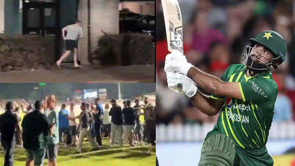 PAK vs NZ: సిక్సర్ కొట్టిన బంతితో ఉడాయించిన ప్రేక్షకుడు.. నిలిచిపోయిన మ్యాచ్.. వీడియో చూస్తే నవ్వాగదు