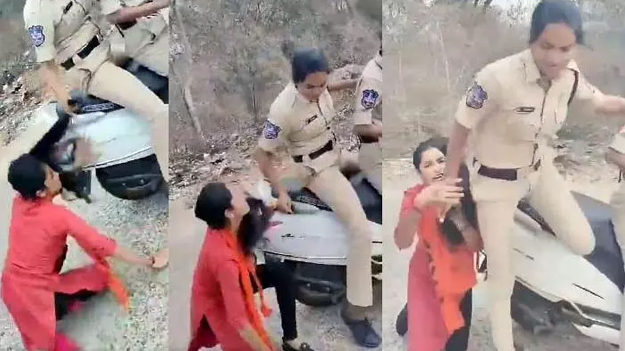 Hyderabad: ఫ్రెండ్లీ పోలీసింగ్‌ అంటే ఇదేనా..? ఏబీవీపీ మహిళా కార్యకర్తను జుట్టు పట్టి