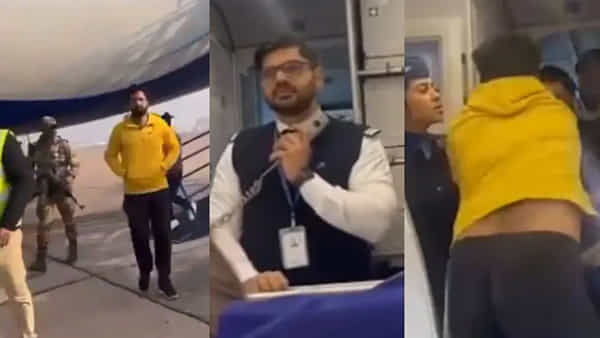 Viral Video: కో-పైలట్పై దాడి చేసిన ప్రయాణికుడు.. అసలు కారణం ఇదే..