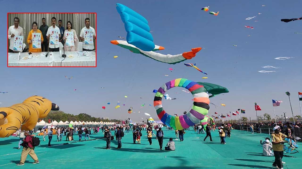 International Kite Festival హైదరాబాద్‌లో 3 రోజులపాటు అంతర్జాతీయ పతంగి