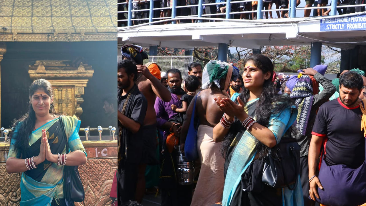 Sabarimala Temple: శబరిమల ఆలయంలో సంచలన ప్రవేశం.. స్వామిని దర్శించుకున్న ట్రాన్స్ జెండర్ నిషా