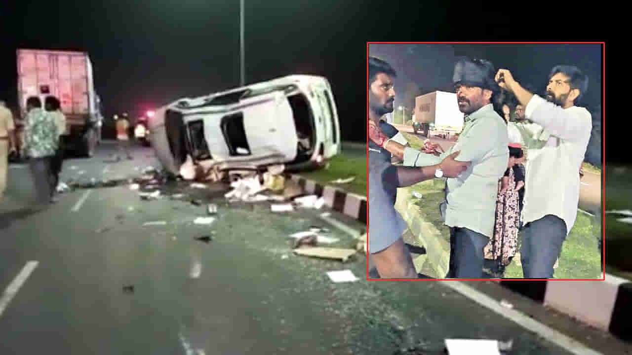 Nellore: హైవేపై తీవ్రగాయాలతో MLC.. అటుగా వెళ్తున్న జానీ మాస్టర్ వెంటనే స్పందించి..