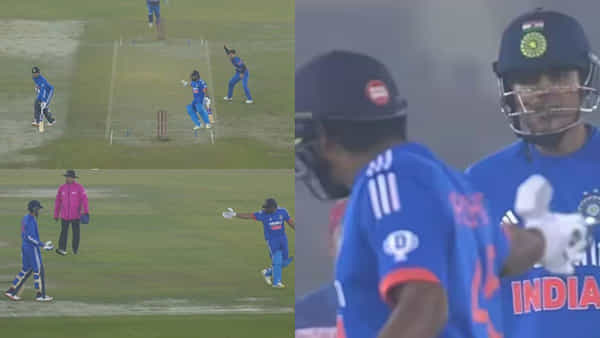 IND vs AFG: రీఎంట్రీలో సున్నాకే రనౌట్.. గ్రౌండ్లోనే గిల్పై విరుచుకుపడిన రోహిత్.. వీడియో