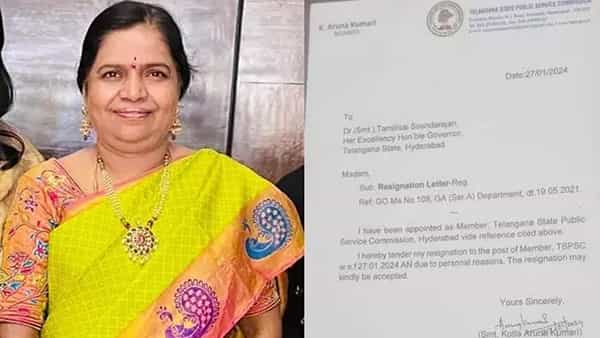 TSPSC: టీఎస్పీఎస్సీ బోర్డు నుంచి మరో సభ్యురాలు ఔట్.. గవర్నర్కు అందిన రాజీనామా
