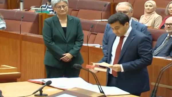Australian Senator: తొలిసారిగా పార్లమెంటు సాక్షిగా భగవద్గీతపై ప్రమాణం చేసిన ఆస్ట్రేలియా సెనేటర్