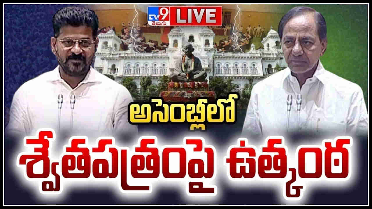 CM Revanth Reddy Vs KCR: అసెంబ్లీలో శ్వేతపత్రం పై ఉత్కంఠ.! గత ప్రభుత్వం వైఫల్యాల ప్రస్తావన.