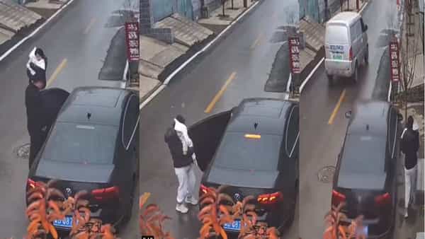 Viral Video: భార్య పిల్లని వదిలేసి కారులో వెళ్లిన భర్త.. ఐదుకోట్ల మందిని ఆకర్షించిన ఫన్నీ వీడియో