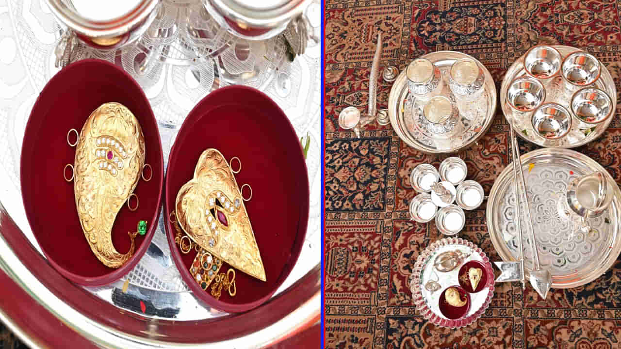 Srisailam: మహా శివరాత్రి వేళ భ్రమరాంబ సమేత మల్లికార్జున స్వామికి బంగారు, వెండి విరాళాల వెల్లువ