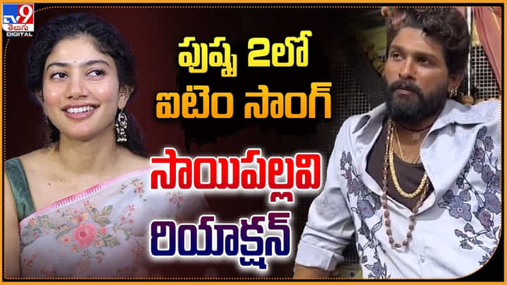 Sai Pallavi - Pushpa 2: పుష్ప 2లో ఐటెం సాంగ్.. సాయిపల్లవి రియాక్షన్.! Sai Pallavi - Pushpa 2: పుష్ప 2లో ఐటెం సాంగ్.. సాయిపల్లవి రియాక్షన్.!