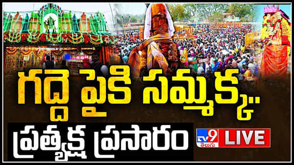 Medaram Jatara 2024: అంగరంగ వైభవంగా గద్దె పైకి సమ్మక్క.. ప్రత్యక్ష ప్రసారం.!