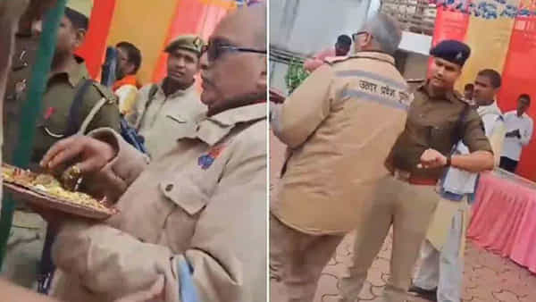 Viral Video: ఐపీఎస్ ఆఫీసర్ అత్యుత్సాహం..! పెద్దాయన భోజనం చేస్తుండగా అడ్డుపడి..