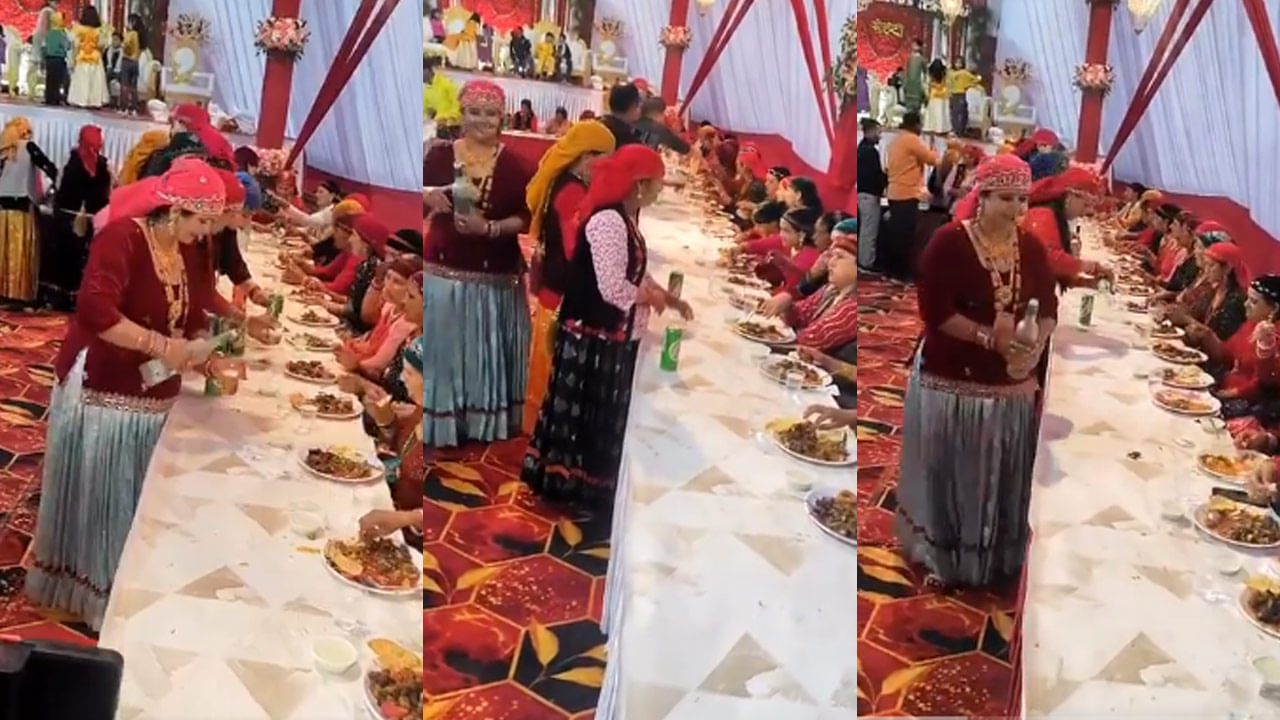 Viral Wedding Video: ఆహా.. ఇది కదా మర్యాద అంటే..! పెళ్లి విందులో మహిళలకు మద్యం సప్లై.. చూసి కుళ్లుకుంటున్న మగవారు..!!