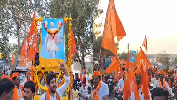 Shivaji Jayanti: శ్రీశైల క్షేత్రానికి, శివాజీకి ఉన్న అనుబంధం గుర్తు చేస్తూ.. మల్లన్న ఆలయంలో మరాఠా యోధుడి జయంతి వేడుకలు..