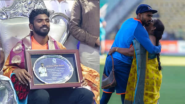 Srikar Bharat: బాల్ బాయ్ నుంచి ఇంటర్నేషనల్ క్రికెటర్ దాకా.. సొంత గడ్డపై శ్రీకర్ భరత్కు ఘన సన్మానం
