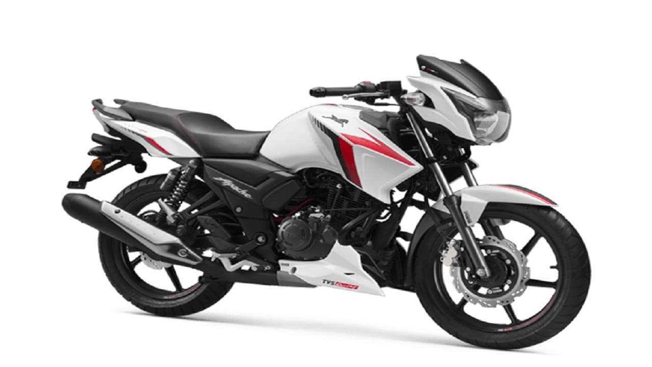 టీవీఎస్ అపాచీ ఆర్‌టీఆర్ 160 4 వీ అనేది ఒక స్టైలిష్, చురుకైన బైక్, ఇది దాని పదునైన లుక్, పనితీరు కారణంగా ప్రజాదరణ పొందింది. 159.సీసీ  ఇంజన్‌తో గొప్ప శక్తి, ఇంధన సామర్థ్యాన్ని అందిస్తుంది. ఈ బైక్ పట్టణ ప్రయాణాలకు, లాంగ్ రైడ్‌లకు అద్భుతమైన ఎంపికగా ఉంటుంది. 
