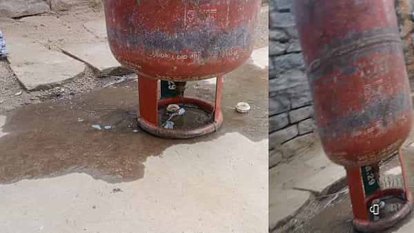 Water in Gas Cylinder: సిలీండర్లో గ్యాస్కు బదుల నీళ్లు.. ఏంటి భయ్యా ఈ విడ్డూరం..?