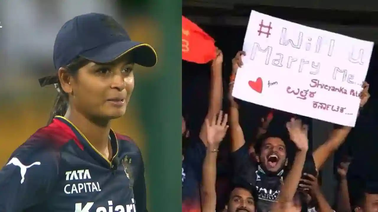 WPL 2024: నన్నుపెళ్లి చేసుకుంటావా? లైవ్ మ్యాచ్లో లేడీ క్రికెటర్కు ప్రపోజ్ చేసిన అభిమాని.. రిప్లై ఏంటంటే?