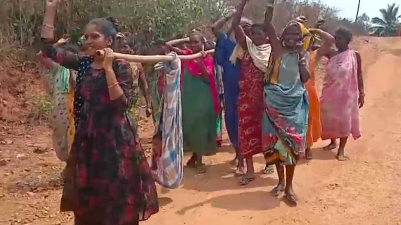 ఆ గ్రామాలకు రోడ్లు సరిగా లేక గిరిజనులు అష్టకష్టాలు పడుతున్నారు. గతంలో రోడ్డు పనులు ప్రారంభించినా పూర్తి కాకుండానే ఆపేసారు. అధికారుల పర్యవేక్షణ లోపంతో గత నాలుగేళ్లుగా పనులు నిలిచిపోయాయి. దీంతో వాహనాలు రాక రోగమొచ్చినా, అత్యవసరమైనా ఆసుపత్రికి వెళ్ళాలాంటే డోలి కట్టాల్సిందే. ప్రధానంగా రోడ్లు లేక అవస్థలు పడుతున్నది గిరిజన గర్భిణీ మహిళలే. 