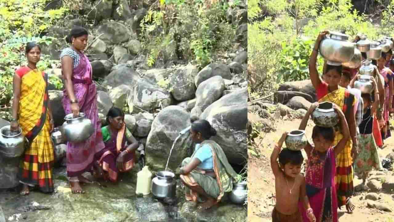 తెలంగాణలోని ఈ ప్రాంతాల్లో గుక్కెడు నీటి కోసం పడిగాపులు..