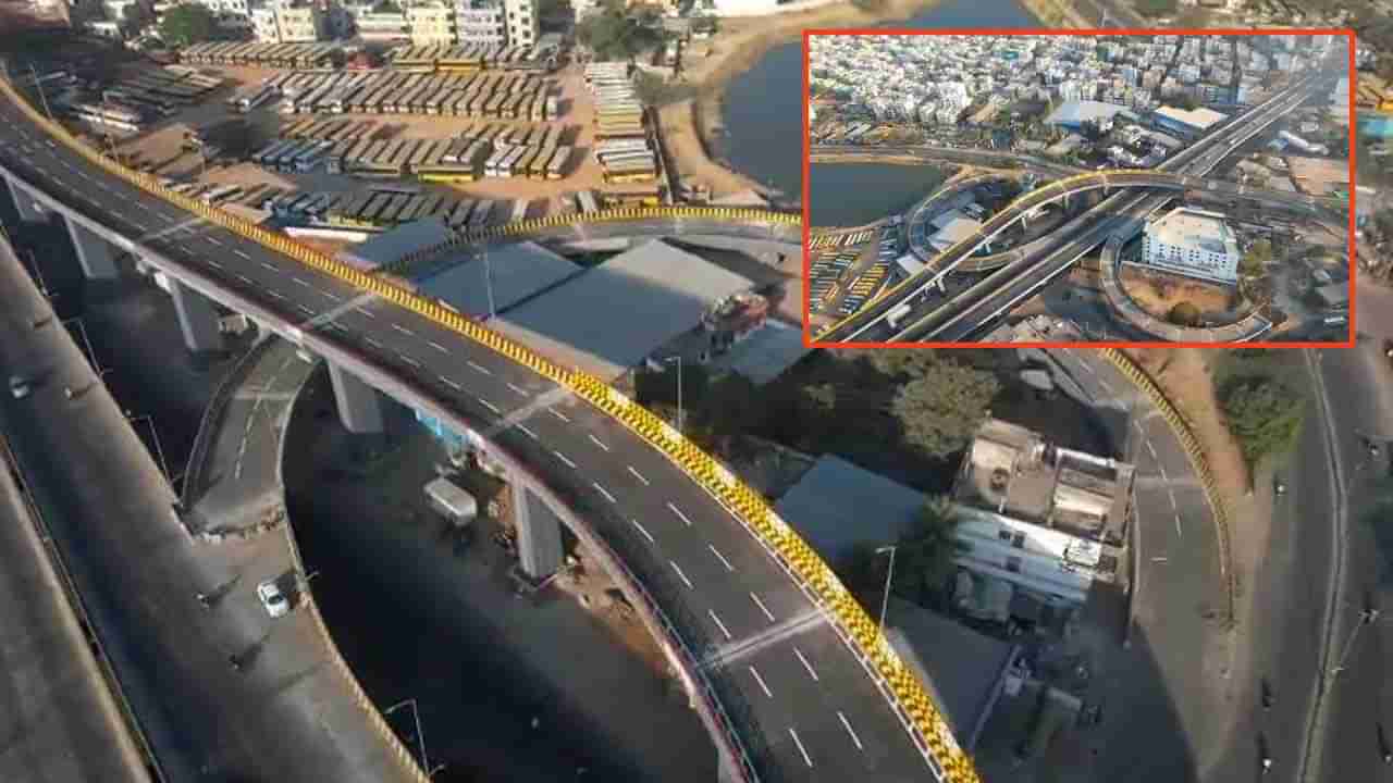 Watch Video: సుందరమైన వ్యూ కలిగిన ఫ్లై ఓవర్‎ను ప్రారంభించిన సీఎం రేవంత్..