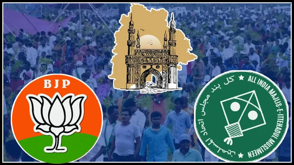 BJP vs MIM in Hyderabad