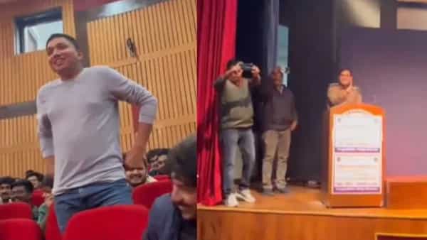 Viral Video: గంజాయి ఎక్కడ దొరుకుతుందో పోలీసులకు చెప్పిన కాలేజీ స్టూడెంట్..