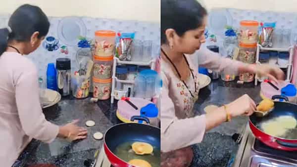 Watch Video: పూరీలు చేసేందుకు ఈజీ ట్రిక్..! ఈ విషయం తెలియక ఇన్ని రోజులు కష్టపడ్డాం..!