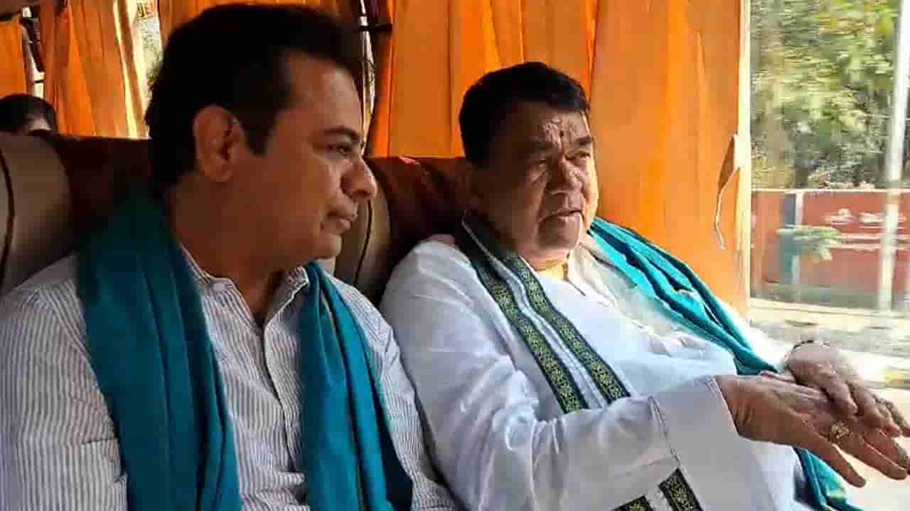 KTR: మేడిగడ్డను కూల్చాలని కాంగ్రెస్ కుట్ర చేస్తోంది.. కేటీఆర్ సంచలన వ్యాఖ్యలు..