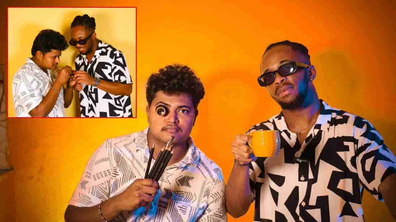 Watch Video: సామాన్యుడికి సెలబ్రిటీతో పరిచయం.. ఖండాలకు విస్తరించిన ఇతగాడి కళ..