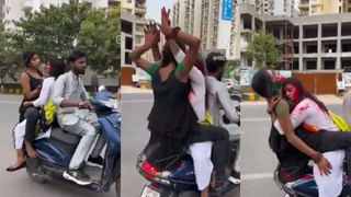 Viral Video: కాళ్లకు క్రాకర్స్ కట్టుకుని.. చీర కట్టులో స్టంట్‌ చేసిన చిన్నదానికి ఊహించని షాక్‌ తగిలింది.. ! ఏమైందో చూడండి..