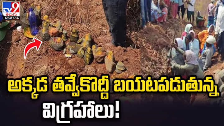 అక్కడ తవ్వేకొద్దీ బయటపడుతున్న విగ్రహాలు అక్కడ తవ్వేకొద్దీ బయటపడుతున్న విగ్రహాలు