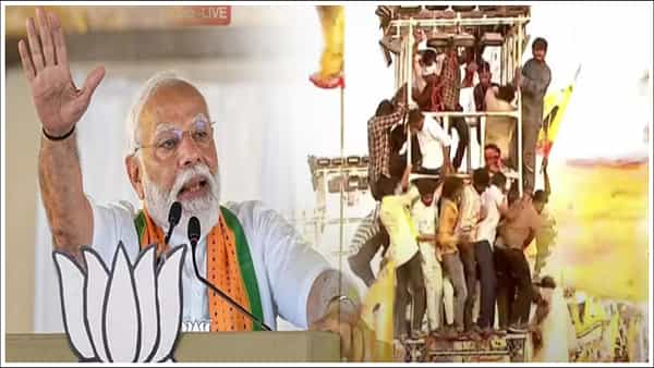 PM Modi: ప్రజాగళం సభలో ఆసక్తికరమైన ఘటన.. మీకేదైనా అయితే తట్టుకోలేం.. బారిగేట్లను దిగాలని కోరిన మోడీ