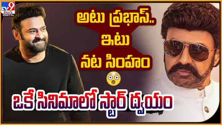 అటు ప్రభాస్.. ఇటు నటసింహం.. ఒకే సినిమాలో స్టార్ ద్వయం అటు ప్రభాస్.. ఇటు నటసింహం.. ఒకే సినిమాలో స్టార్ ద్వయం