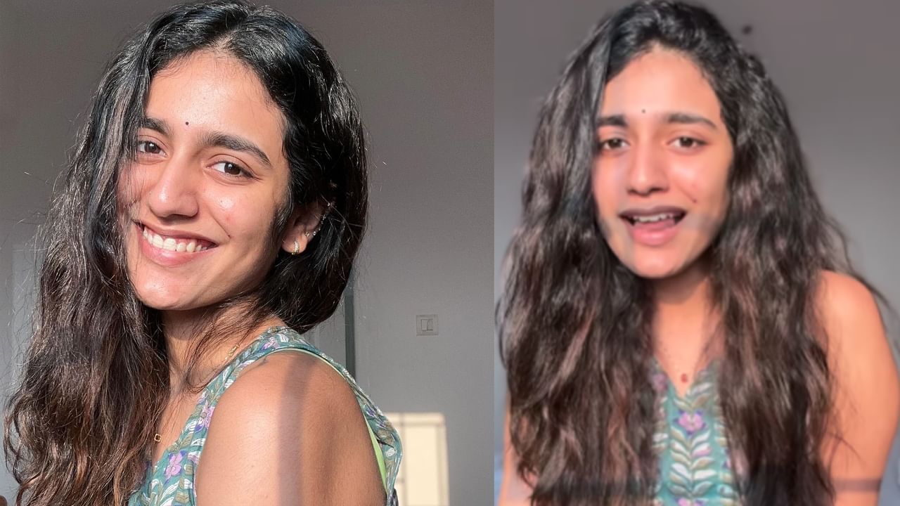 Priya Prakash Varrier: ఆహా.. ఏం పాడింది భయ్యా.. ప్రియా నీ గాత్రం నిజంగా ...