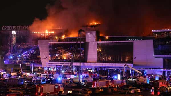 Russia Mall Terror Attack: రష్యాలో భారీ ఉగ్రదాడి.. 60 మంది మృతి.. పుతిన్ కీలక ప్రకటన..