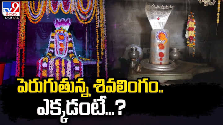 కానిపాకం వినాయకుడితో పోటీపడి పెరుగుతున్న శివుడు !! ఎక్కడంటే ?? కానిపాకం వినాయకుడితో పోటీపడి పెరుగుతున్న శివుడు !! ఎక్కడంటే ??
