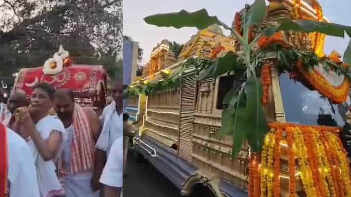 శ్రీశైలంలో సాంప్రదాయ బద్ధంగా గిరి ప్రదక్షిణ, అమ్మవారికి లక్ష కుంకుమార్చన.. శ్రీశైలంలో సాంప్రదాయ బద్ధంగా గిరి ప్రదక్షిణ, అమ్మవారికి లక్ష కుంకుమార్చన..