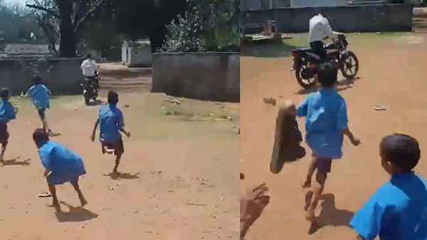 Watch Video: స్కూల్ టీచర్ను తరిమి తరిమికొట్టిన బడి పిల్లలు..! ఇంతకీ సారుగారు ఏం ఘనకార్యం చేశారంటే..