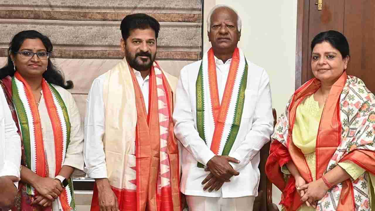 Telangana Congress: కాంగ్రెస్‌లో చేరిన కడియం శ్రీహరి, కావ్య.. ఢిల్లీకి సీఎం రేవంత్ రెడ్డి..