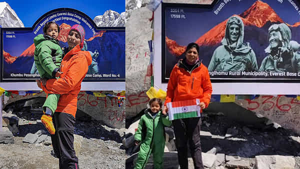 Mount Everest: ఎవరెస్టు శిఖరాన్ని ఎక్కేసిన రెండున్నరేళ్ల చిన్నారి..! వీడియో వైరల్