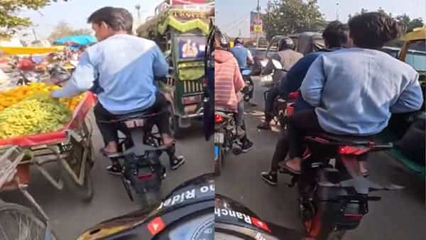 Viral Video: ఇంత ఖరీదైన బైక్పై వచ్చి.. చీప్గా అలాంటి దొంగతనం చేశాడేంటి? వీడియో చూస్తే షాక్